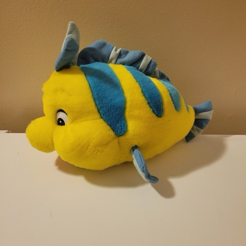 Disney The Little Mermaid Flounder Plush Toy